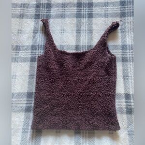 Skims fuzzy brown Tank